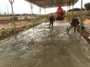 بالصور: الهيئة الاسلامية ماضية نحو اتمام مشروعها في مقبرة طاسو بالرغم من التحديات 